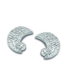 Moon - Fingerprint Earrings