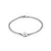 Bliss Flower Bracelet Silver - 