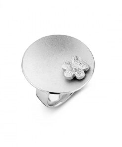 Sphere 5 Flower Silver 25mm - rings