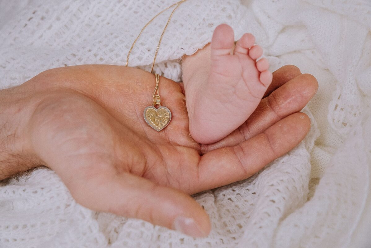 Baby Series - jewellery with your baby’s footprint