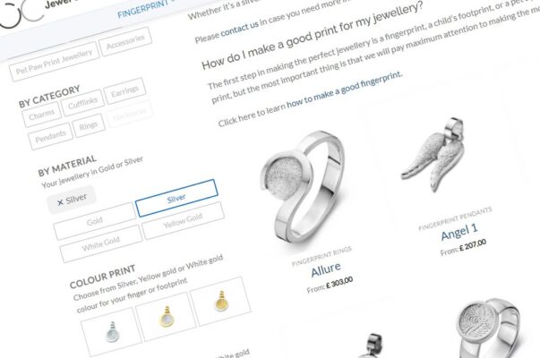 How to use advanced filters in our web store?